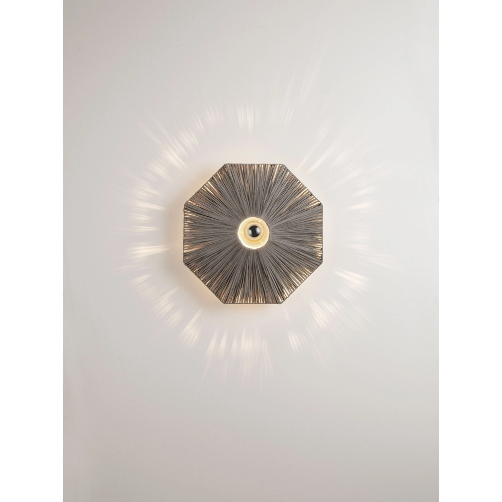 Wandlampe Elvio graue Ø 45cm Lyora 5212017493897