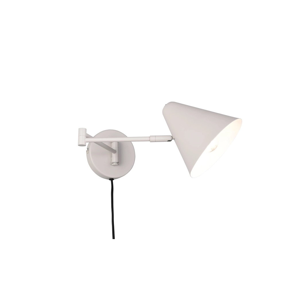 Design-Wandleuchte Cosima grau