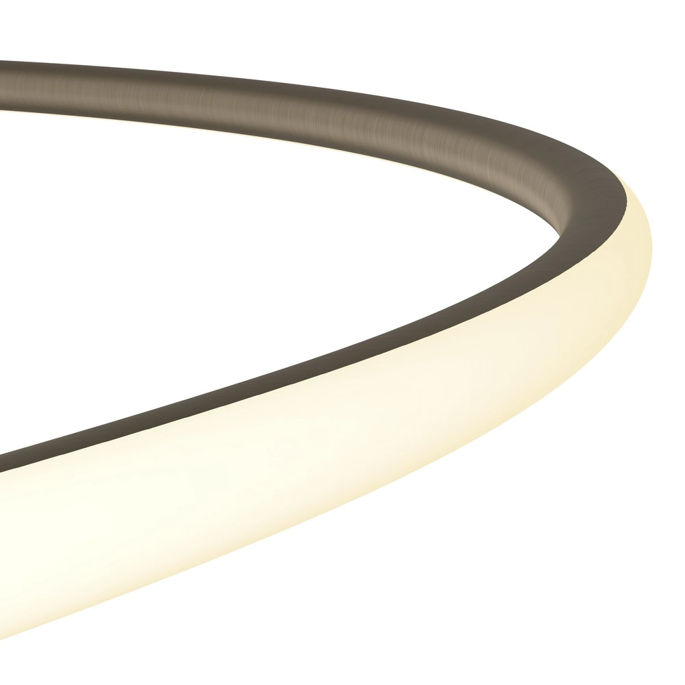 Moderne Pendellampe Racale Ø 58 cm Bronze Eglo 9008606391400