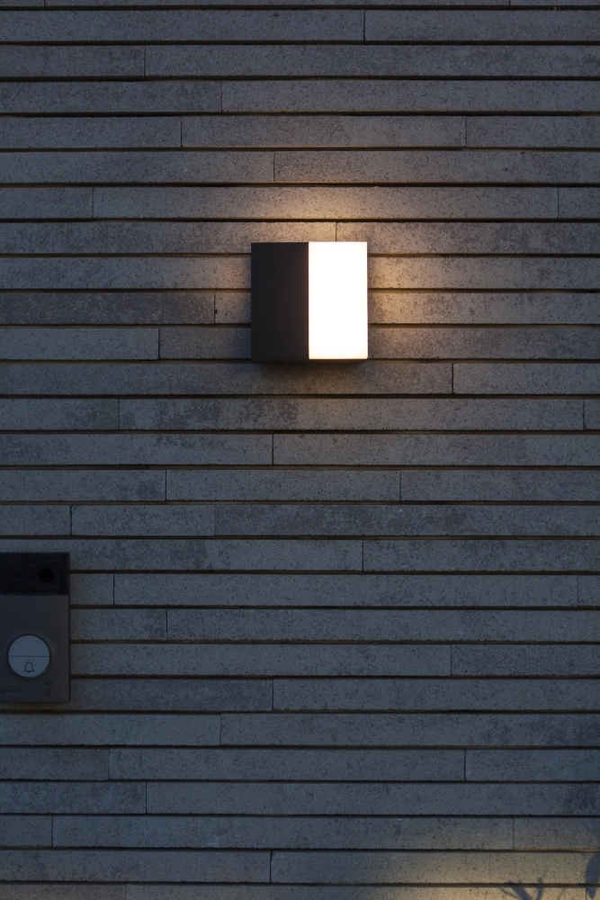 Wandlampe Domino Design Grey Lutec 6939412018140