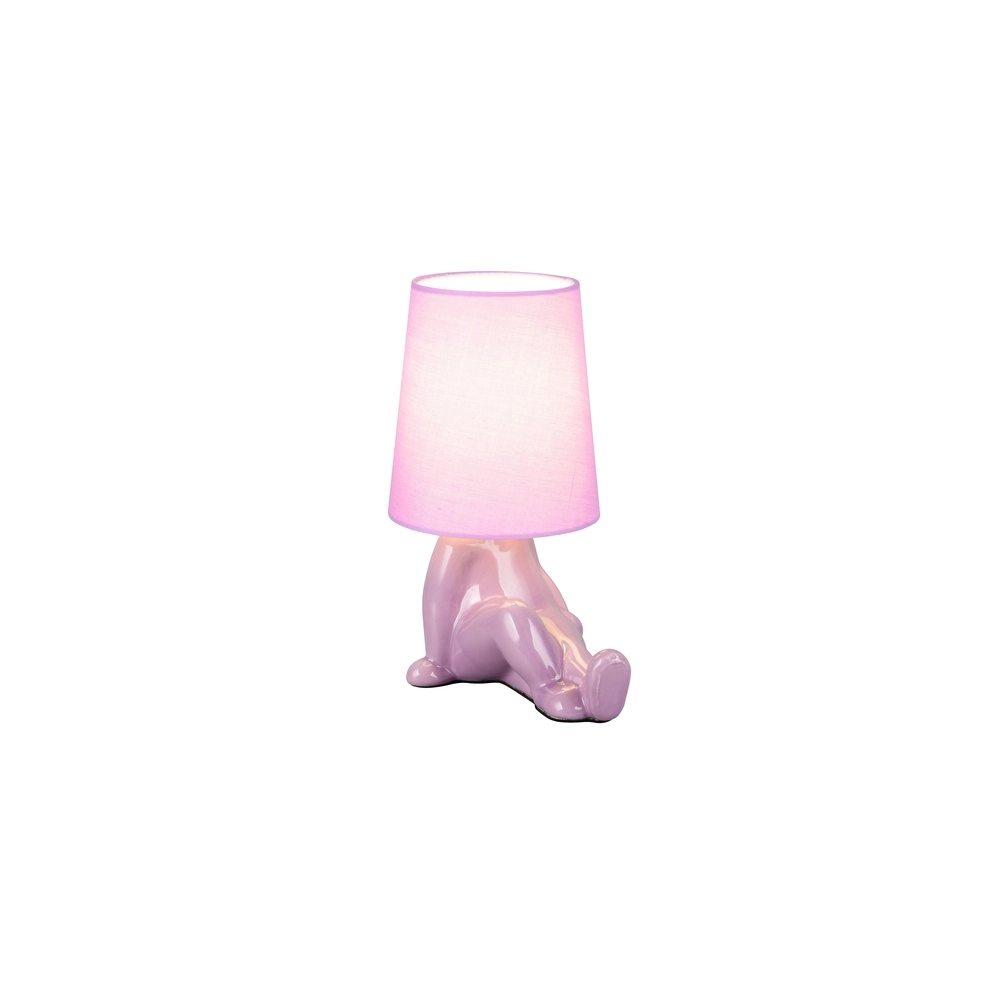Tischlampe Huma Lila Trio 4017807682564