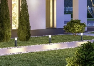 Terrasse Leuchte Hoosic Trio 4017807434354