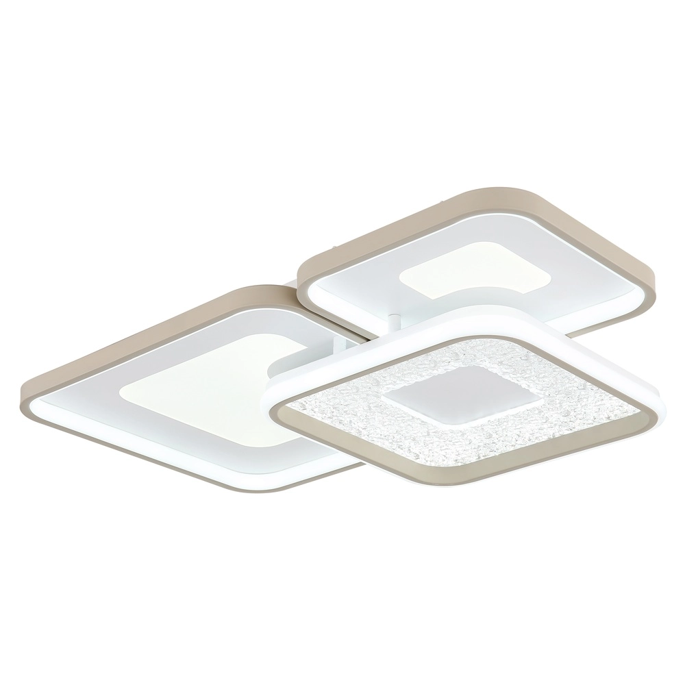 Moderne Deckenleuchte Mosaiko 64cm sandbraun Globo 9007371575763