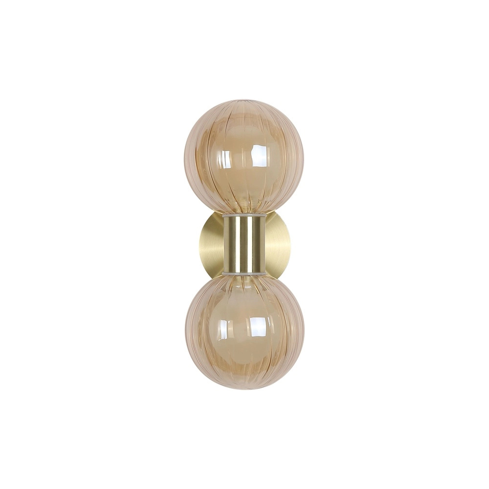 Wandleuchte Luminsphere Gold-Doppelzimmer Searchlight 5053423297422