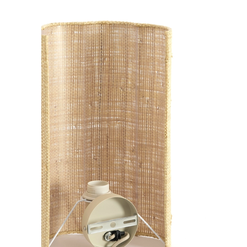 Japandi Wandlampe Verdantia 30 cm – Naturraffia Light & Living 8717807792985