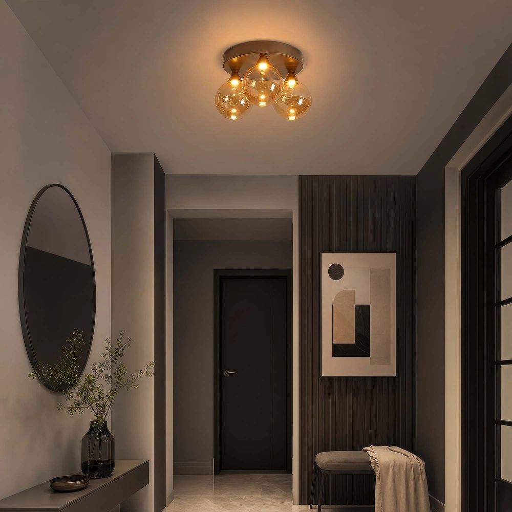 Design-Deckenlampe Opux Lux 3-Licht Bronze Searchlight 5,05342E+12