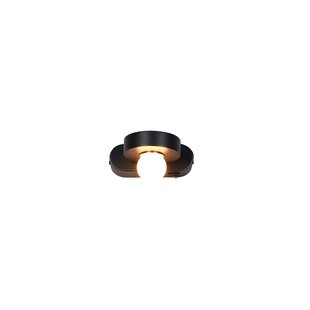 Wandlampe Arpino Schwarz 15 cm Trio 4017807683639