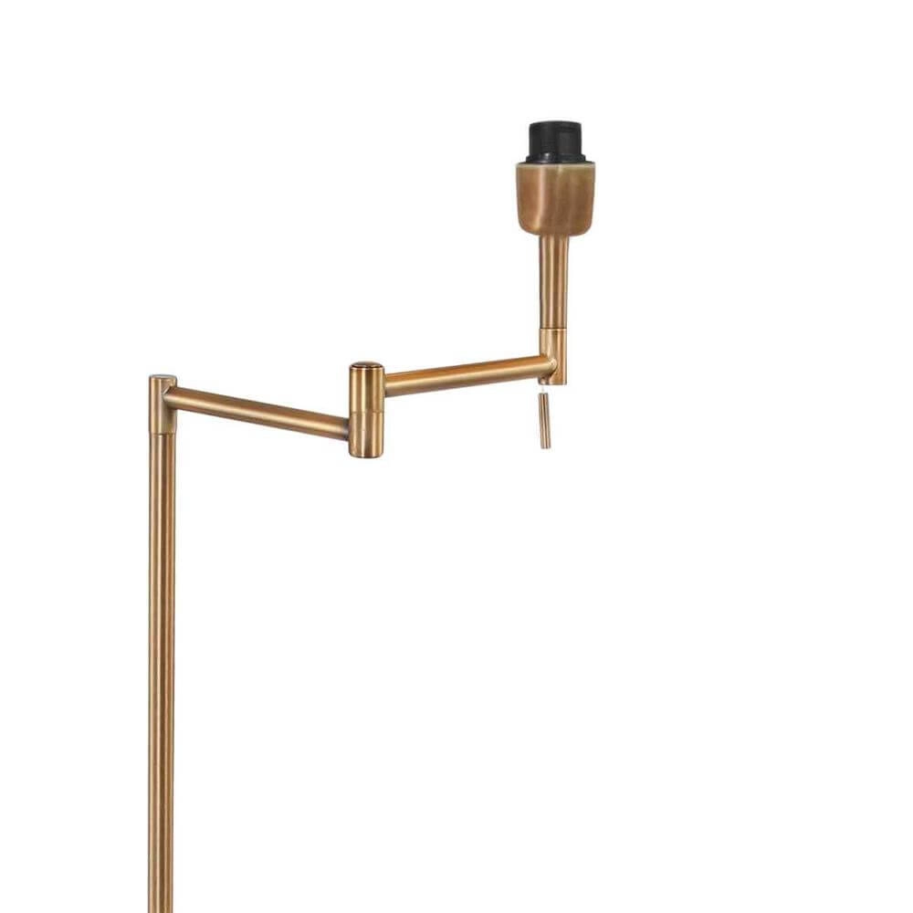 Stehlampe Bella Bronze mit grüner Kappe Steinhauer 8712746174465