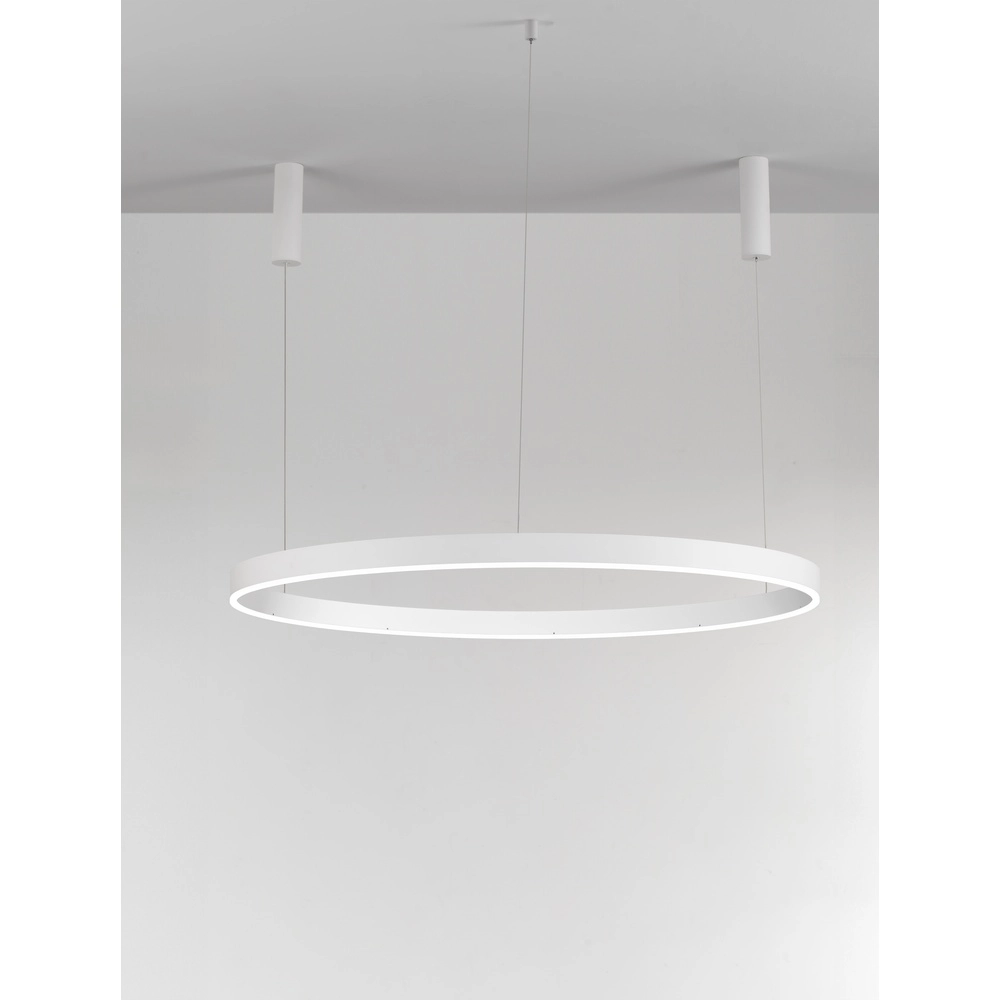 Pendelleuchte Motif weiß Ø 120cm 3000K