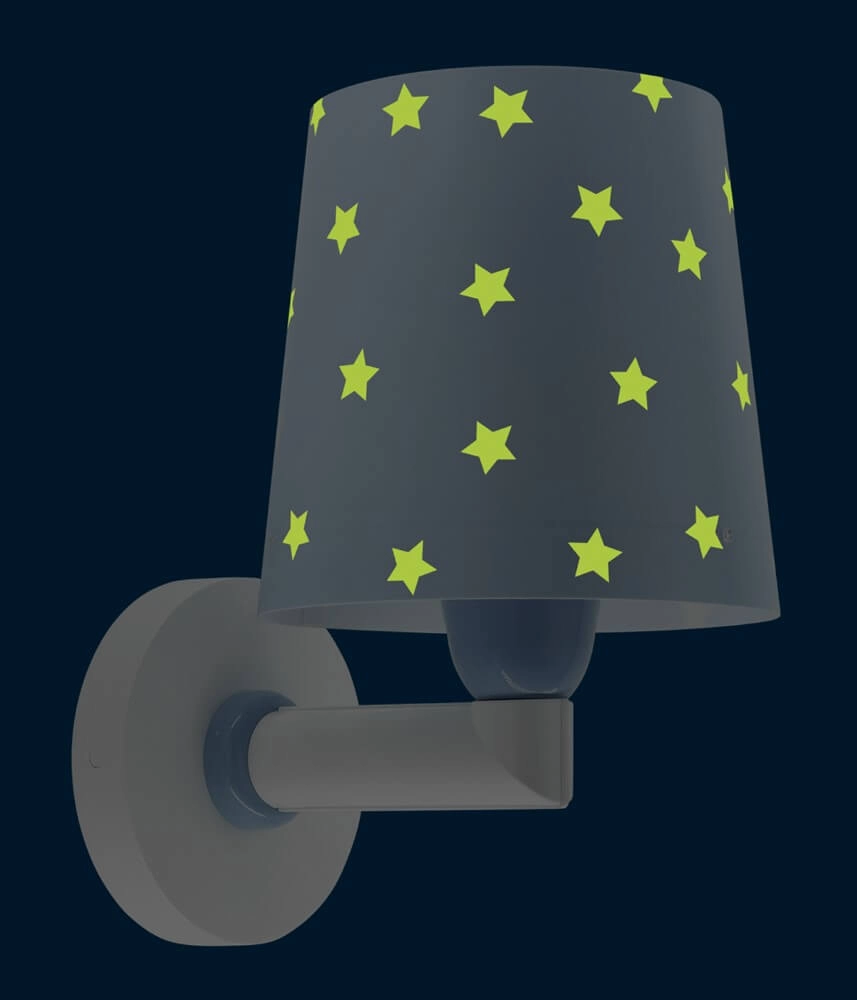Kinderzimmer-Wandleuchte Star Light sanftes Blau Dalber 8420406001487