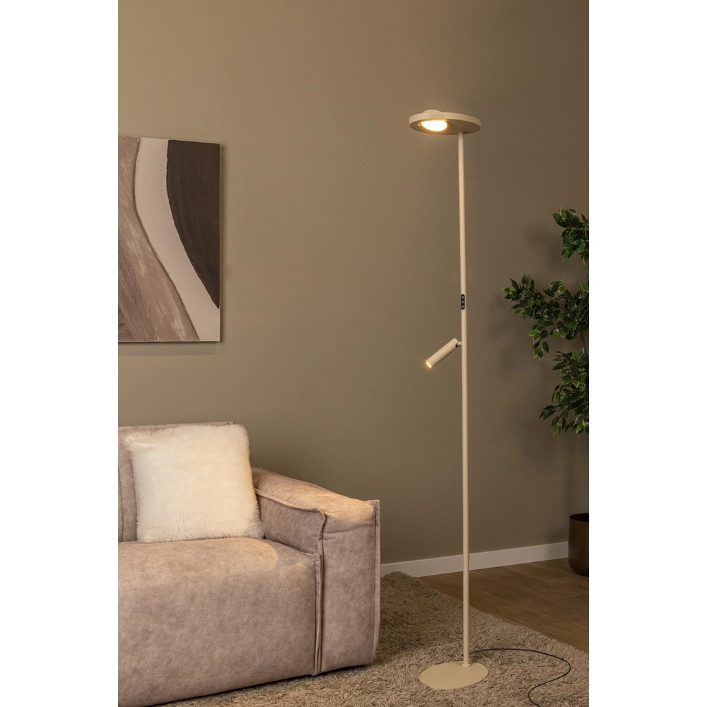 Leselampe Ortolan Sandbraun Lucide 5411212032270