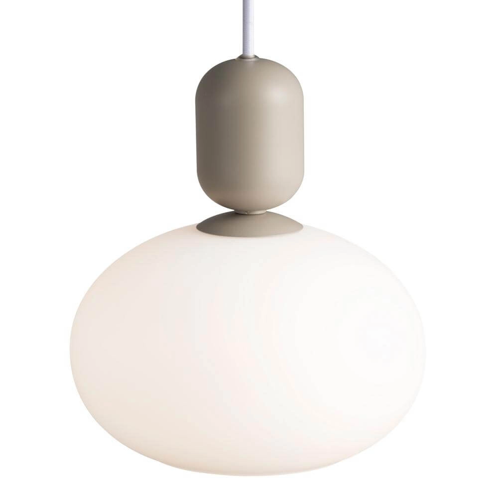 Pendelleuchte Notti Grau mit Weiß Nordlux 5704924001796