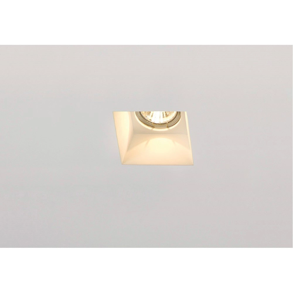Einbaustrahler Plastra GU10 13cm weiß SLV 4024163160629
