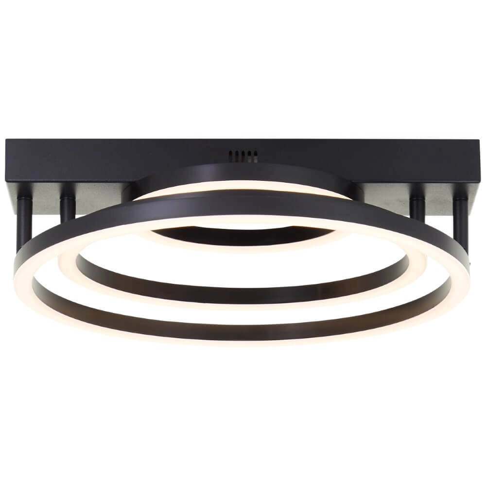 Dimmbare Deckenleuchte Pedley Schwarz Brilliant 4004353442094