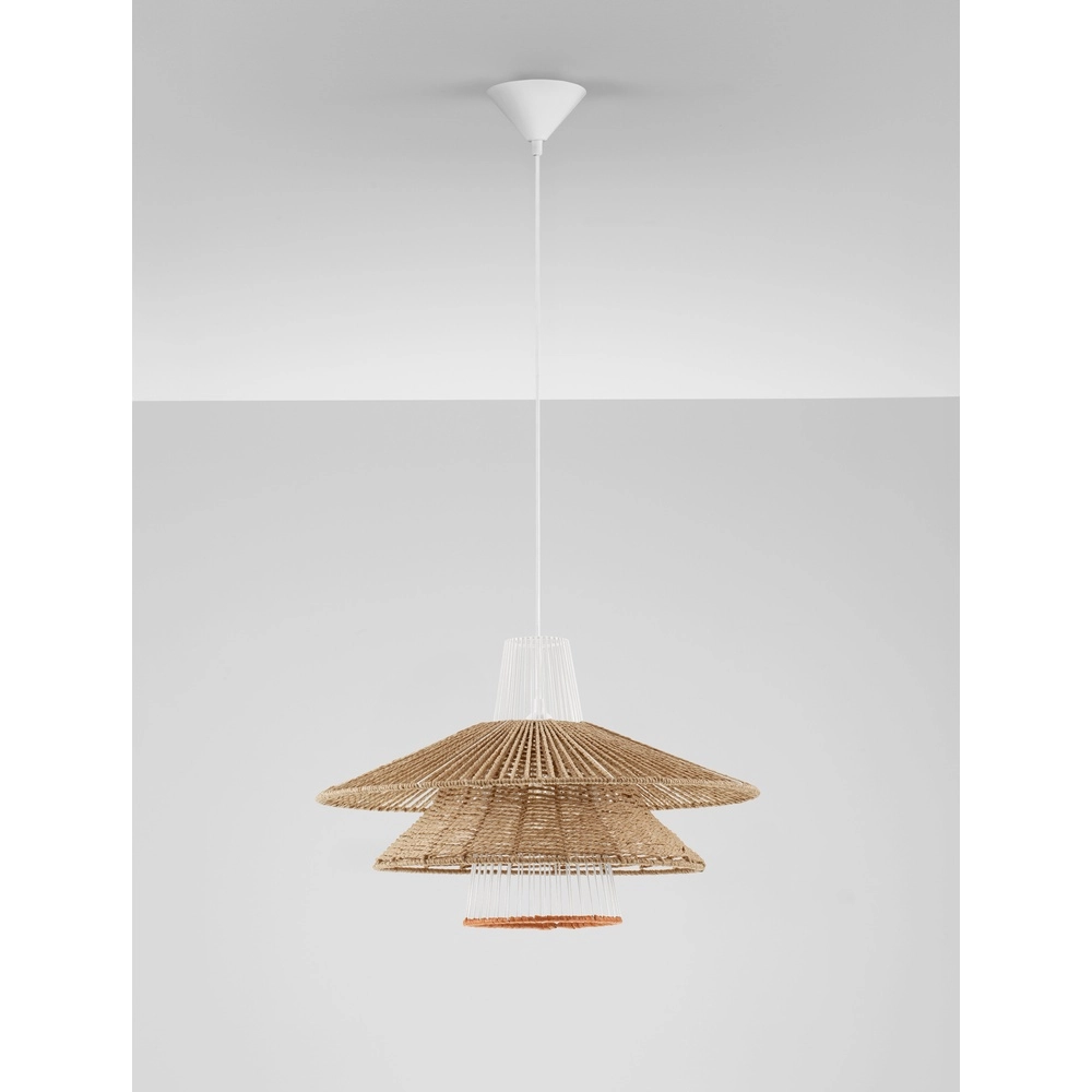 Rattan Pendelleuchte Kao Ø 50cm Lyora 5212017477279