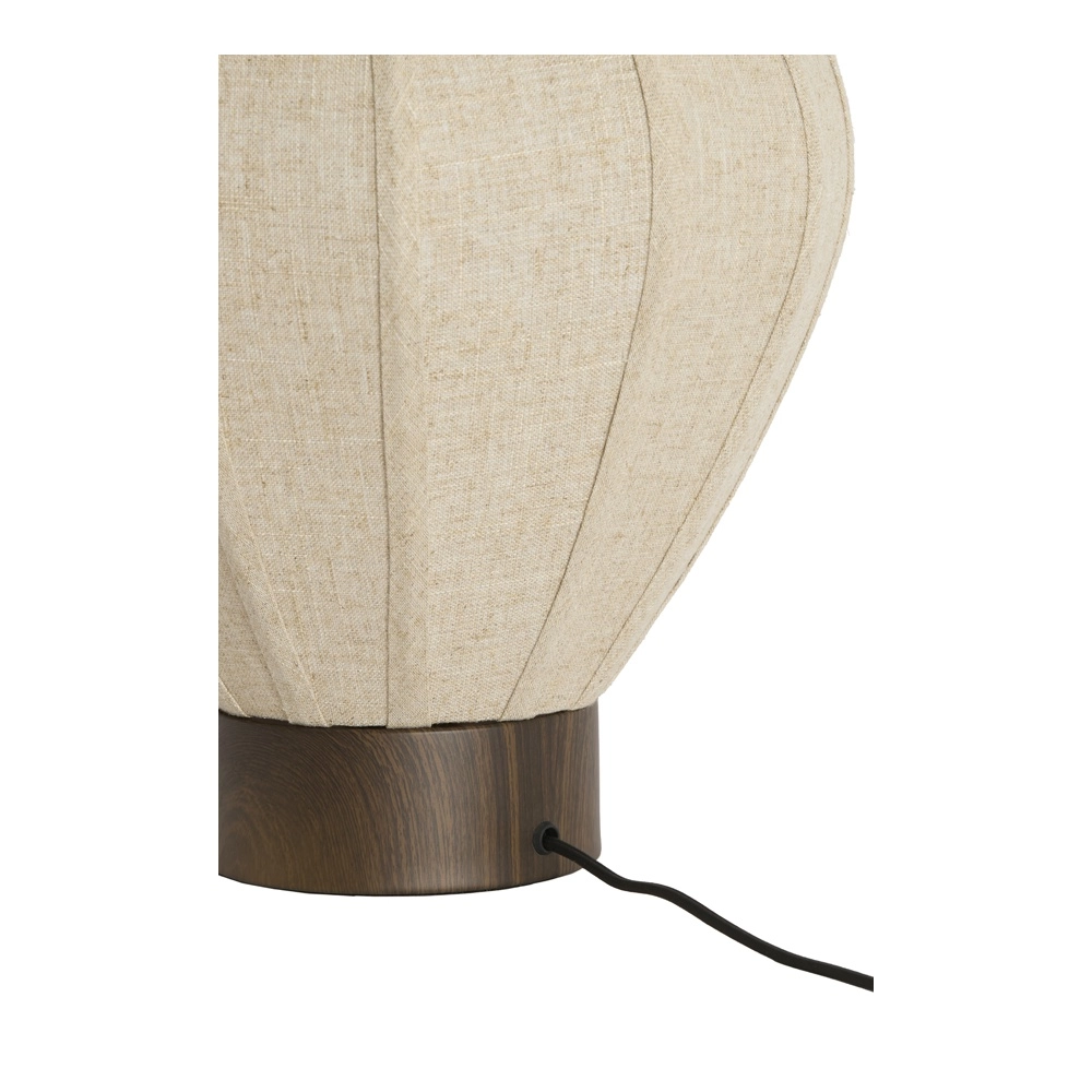 Tischlampe Kyzo Ø 35cm japandi braun Light & Living 8717807843434