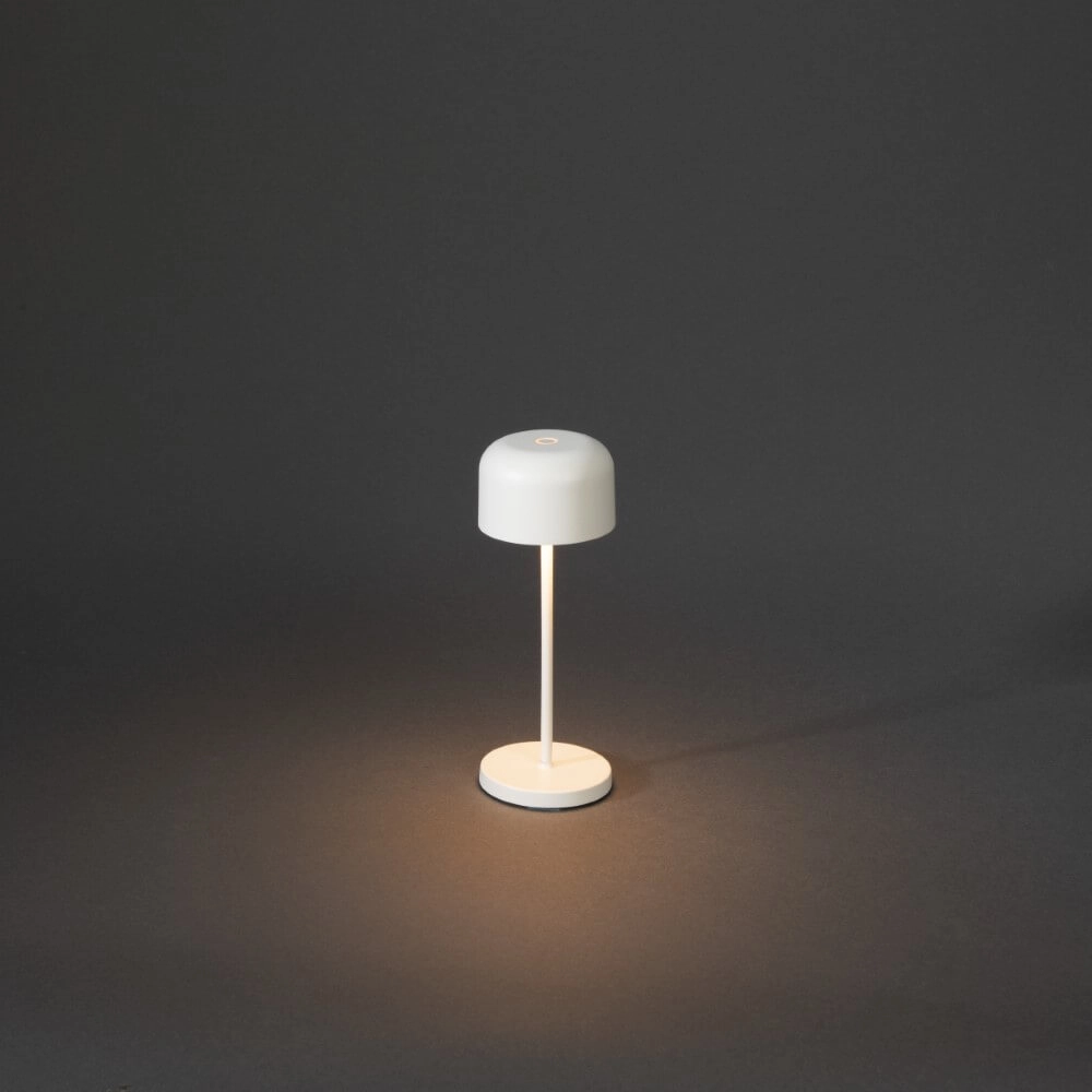 Wiederaufladbare Tischlampe Lille mini Weiß KonstSmide 7318307835250