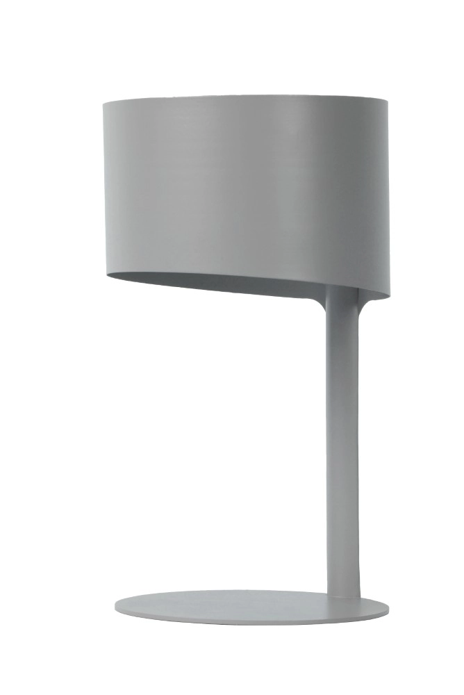Elegante Tischlampe Knulle Ø 15 cm grau Lucide 5411212450722