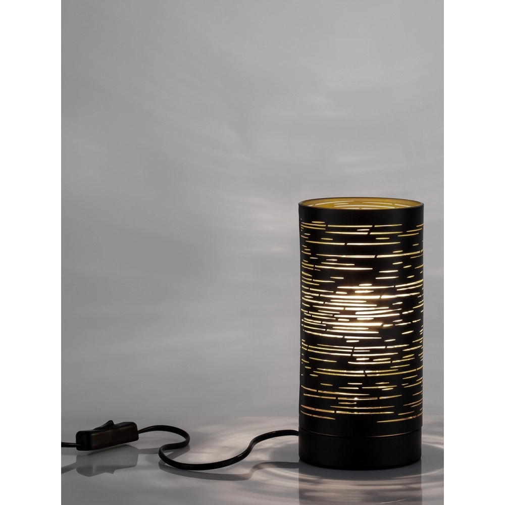 Tischlampe Zane schwarz Lyora 5212017432438
