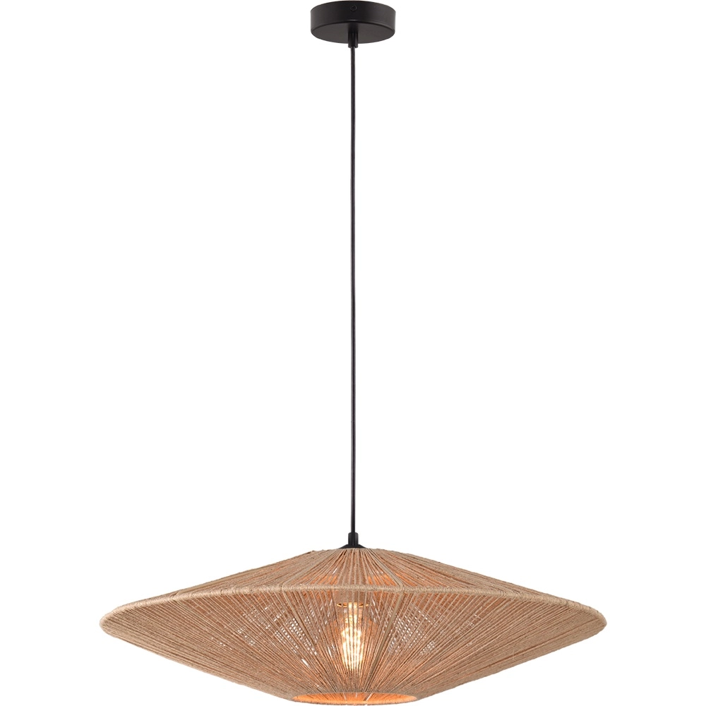 Japandi-Pendellampe Bicono Ø 65cm