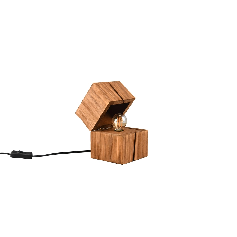 Tischlampe Treasure Holz Trio 4017807599985