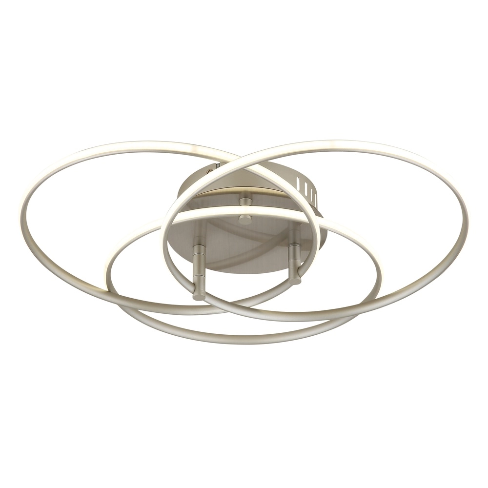 Design-Deckenlampe Kombos Nickel