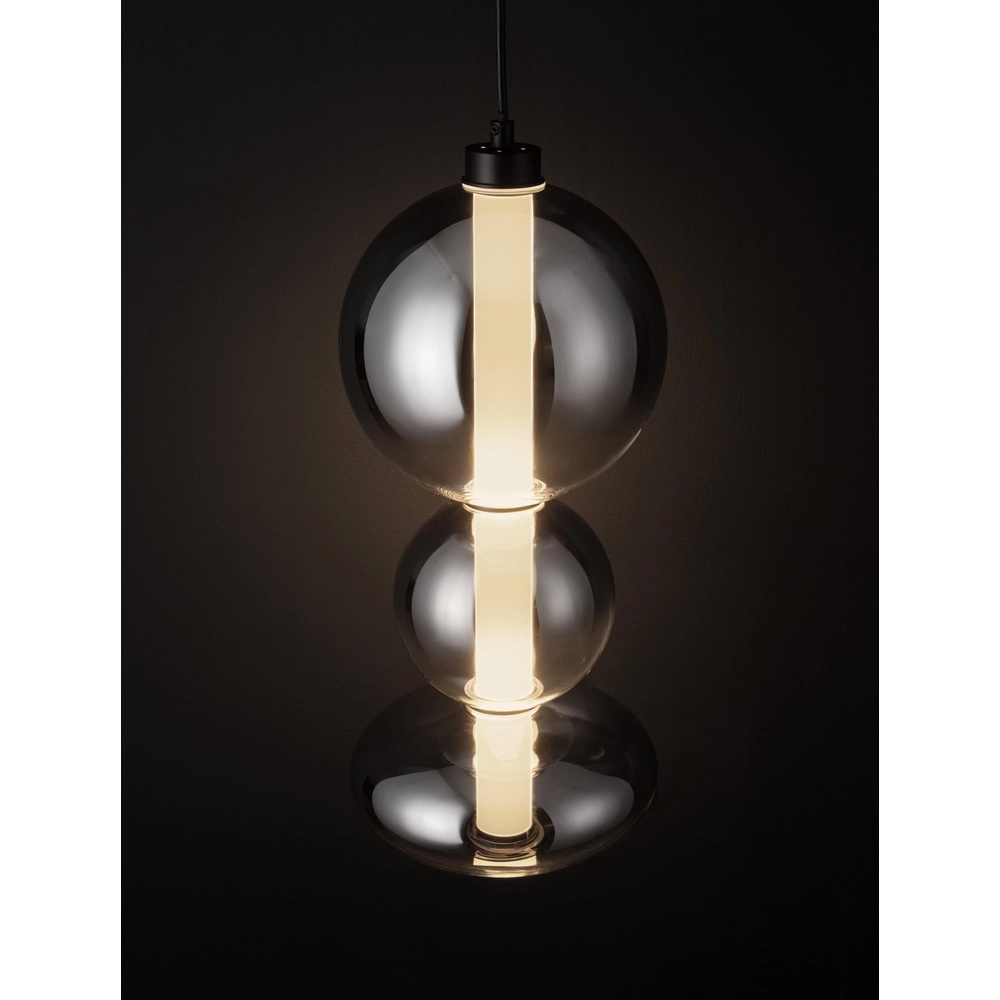 Pendelleuchte Bally Rauchglas 45,5cm Lyora 5212017449160