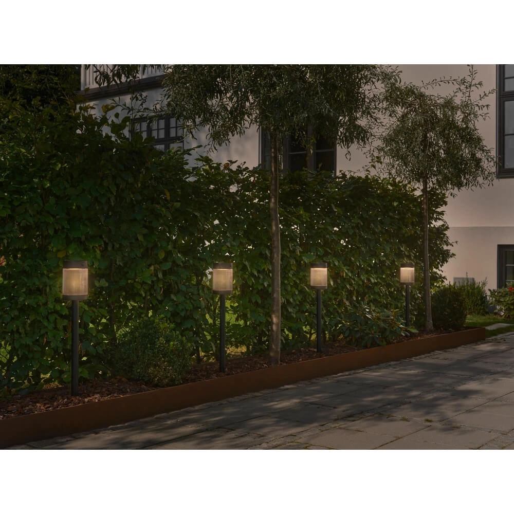 Gartenleuchte Coupar Schwarze Solarenergie Nordlux 5704924023460