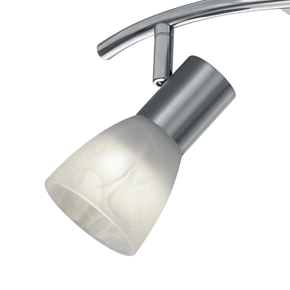 LED-Deckenstrahler Levisto 2-leichte Nickelmatte Trio 4017807281651