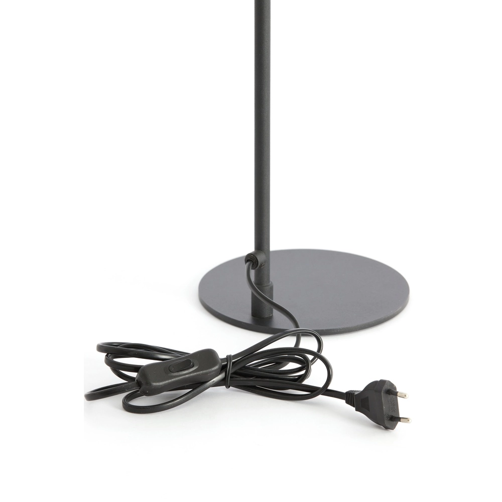 Schwarze Schreibtischlampe Salomo Light & Living 8717807190491