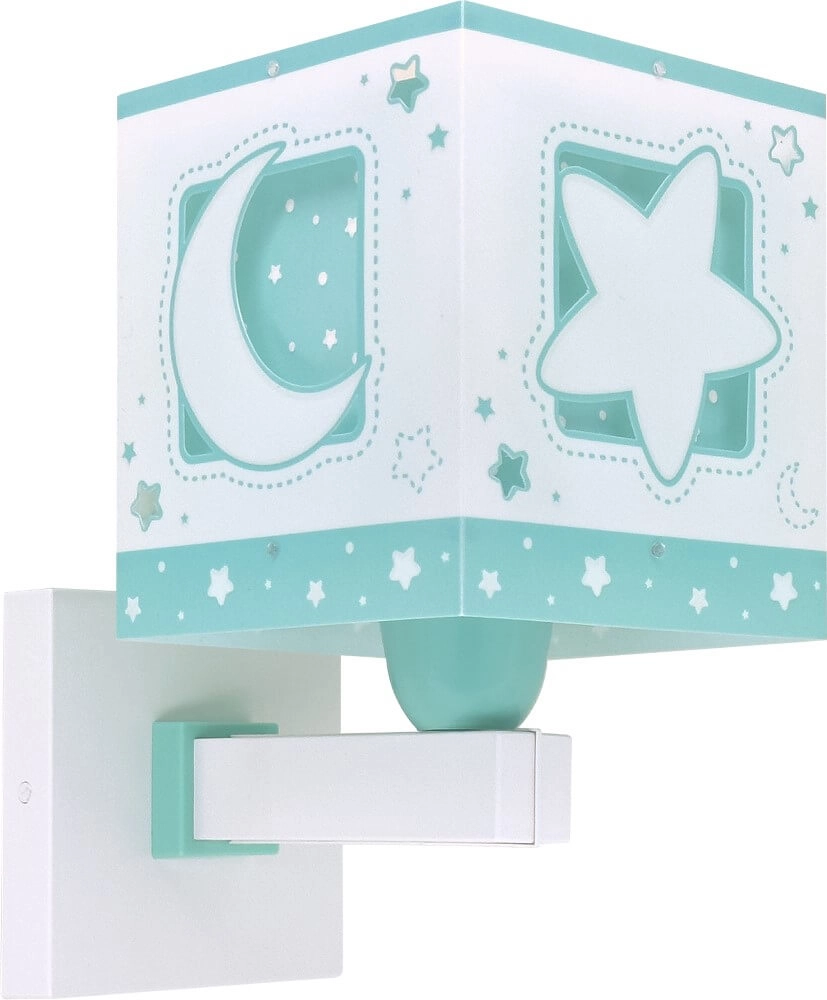 Grüne Wandlampe Moonlight für Kinderzimmer Dalber 8420406001913