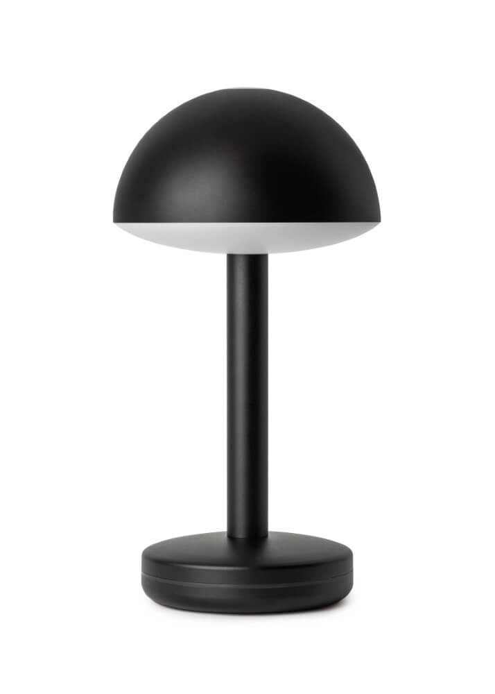 Wiederaufladbare Tischlampe Bug Black