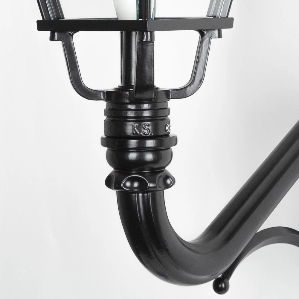 Alte holländische Wandlampe Napoli schwarz KS 8714732573344