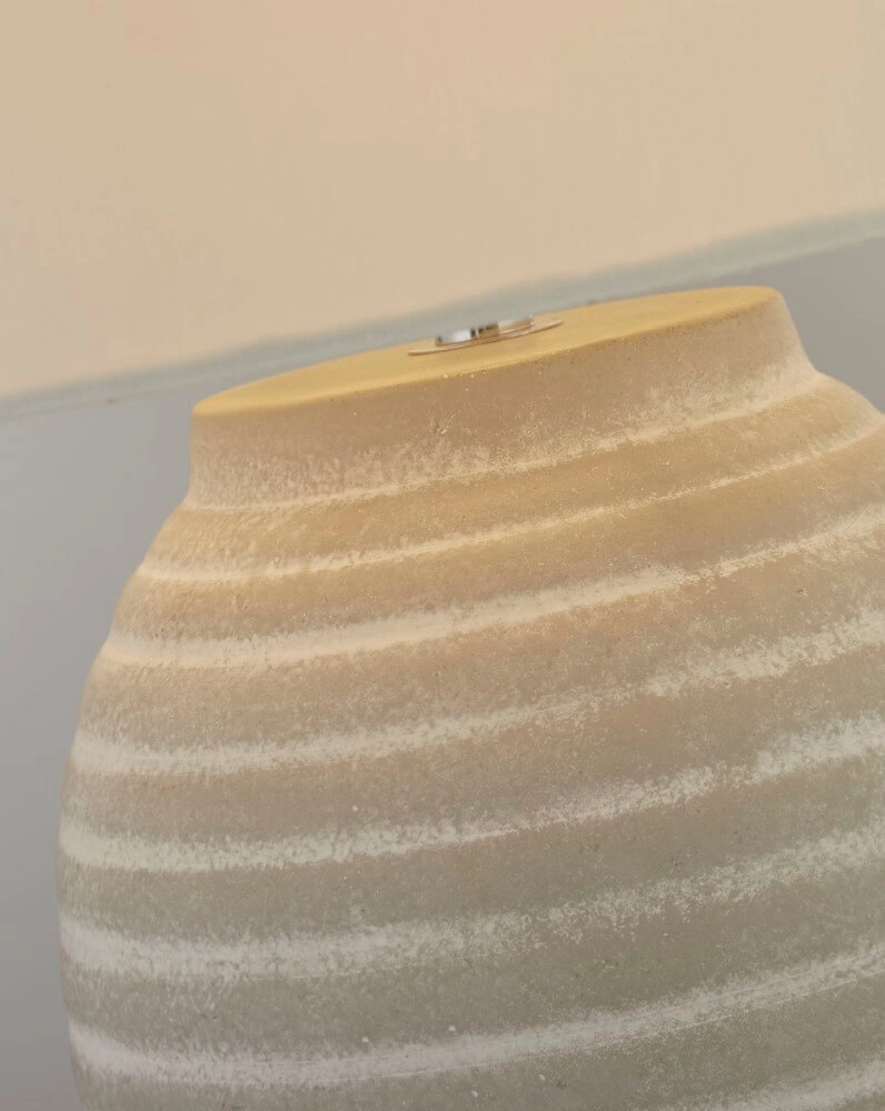 Tischlampe Tablu Creme Searchlight 5053423248578