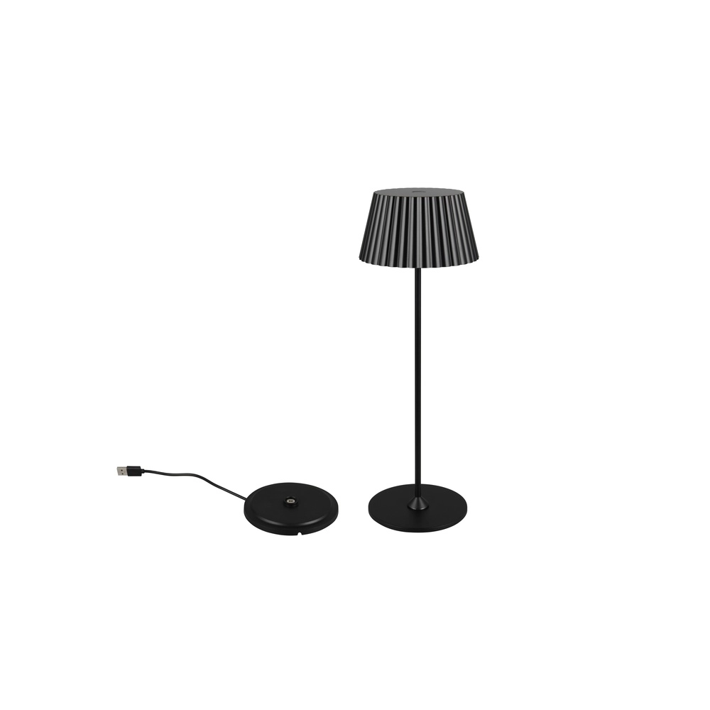Tischlampe Suarez schwarz Trio 4017807601718