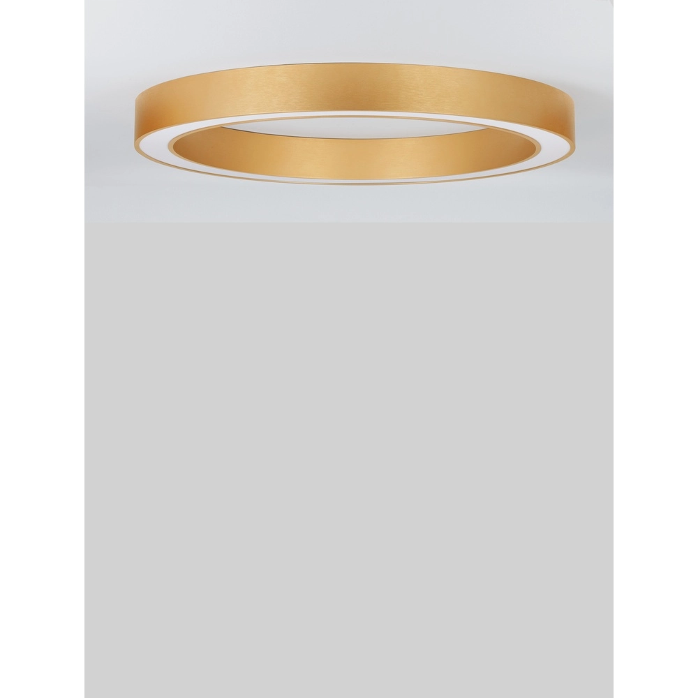 Deckenlampe Morbido gold Ø 80cm Lyora 5212017438621