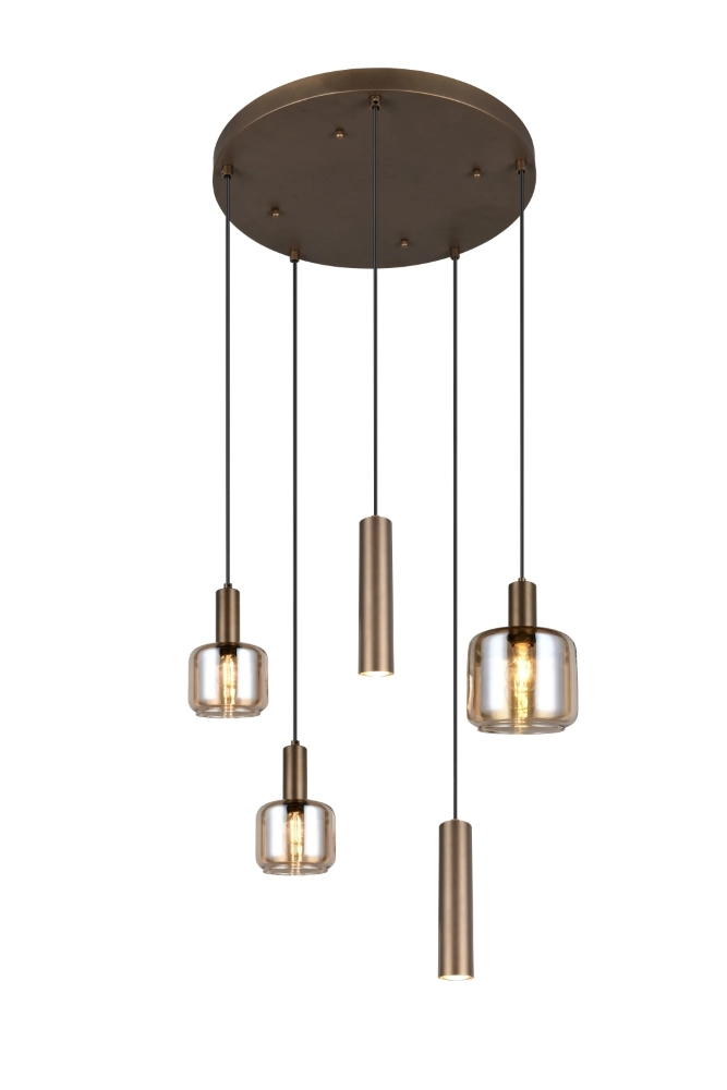 Design-Pendellampe Mataro 5-Licht (2x GU10)