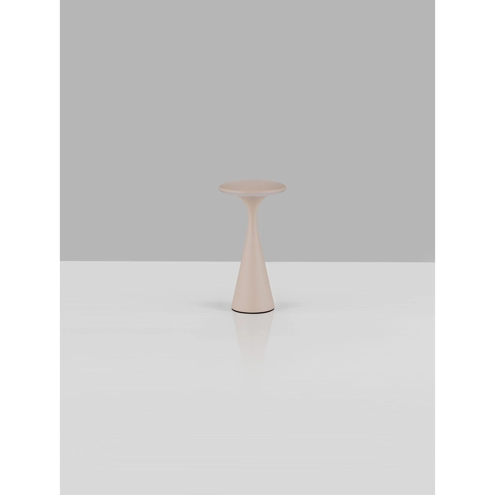 Design-Tischleuchte Grigio sandbraun Lyora 5212017479075
