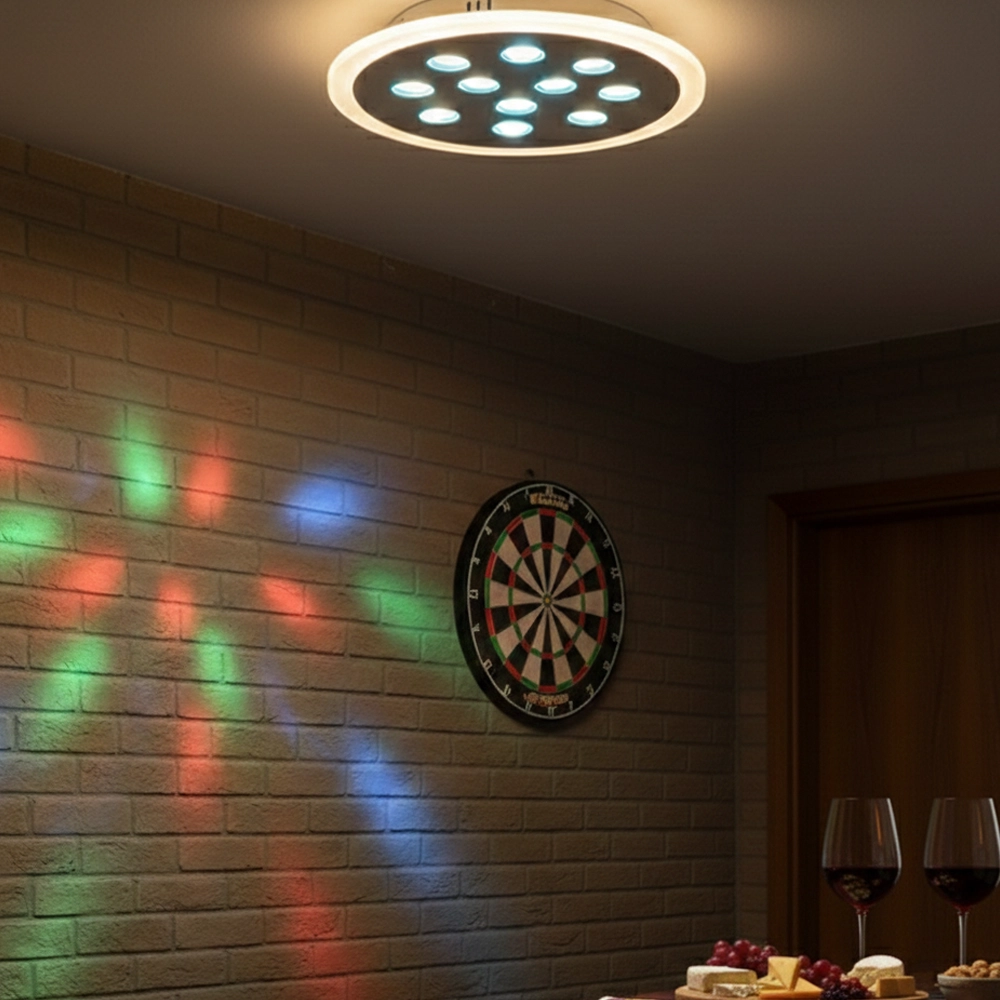 Deckenleuchte Astro Ø 45cm mit RGB-Funktion