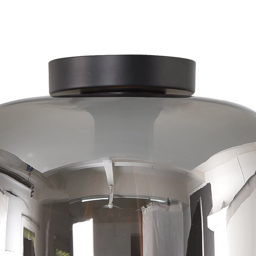 Rauchglas Deckenleuchte Preston-28 Artdelight 8719831735785