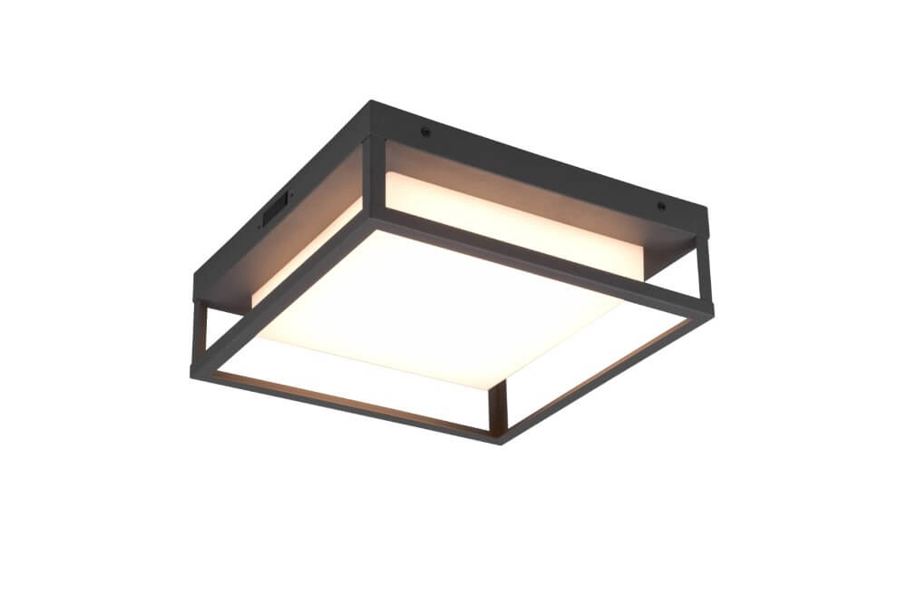 LED-Deckenleuchte Witham für draußen