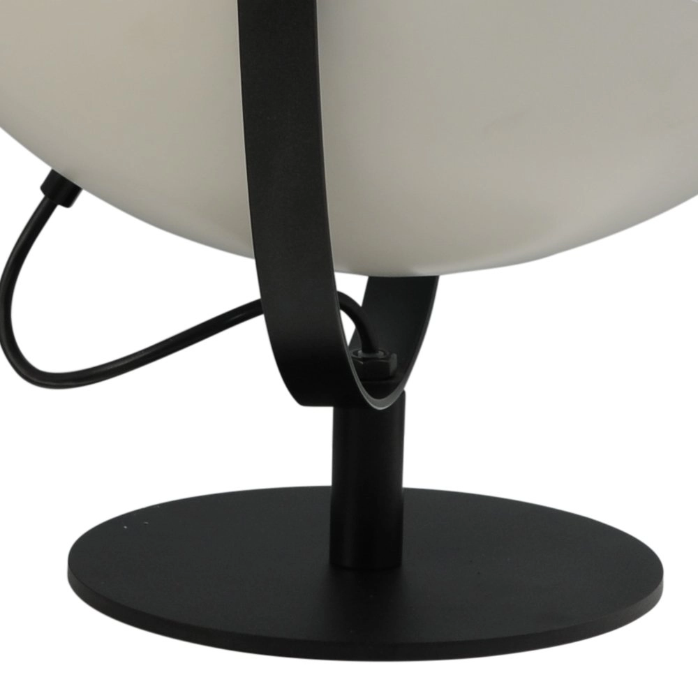 Wandlampe Larino 40 schwarz mit weiß Masterlight 8718121236759