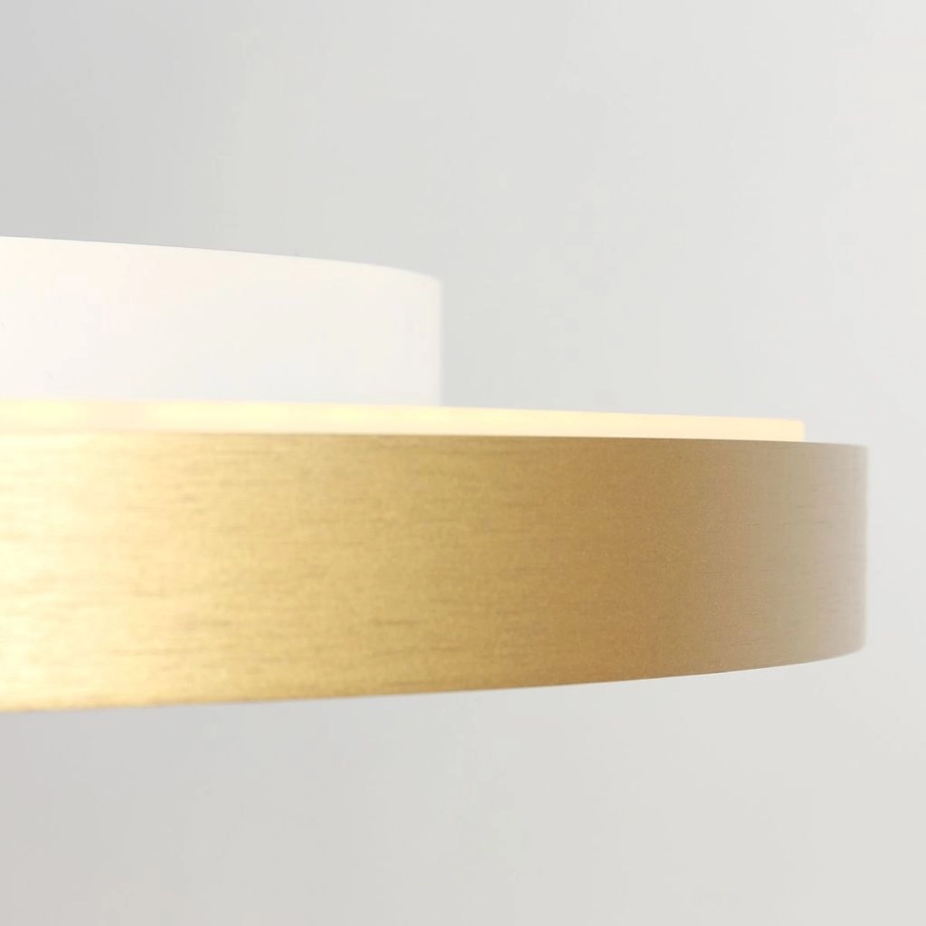 Moderne Deckenbeleuchtung Flady gold Ø30cm Steinhauer 8712746180985