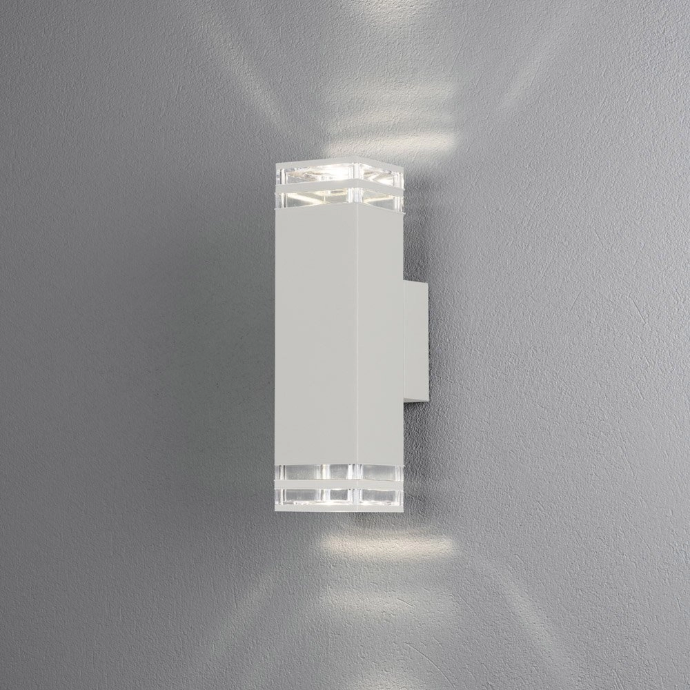 Weißer Wandspot Antares KonstSmide 7318304082503