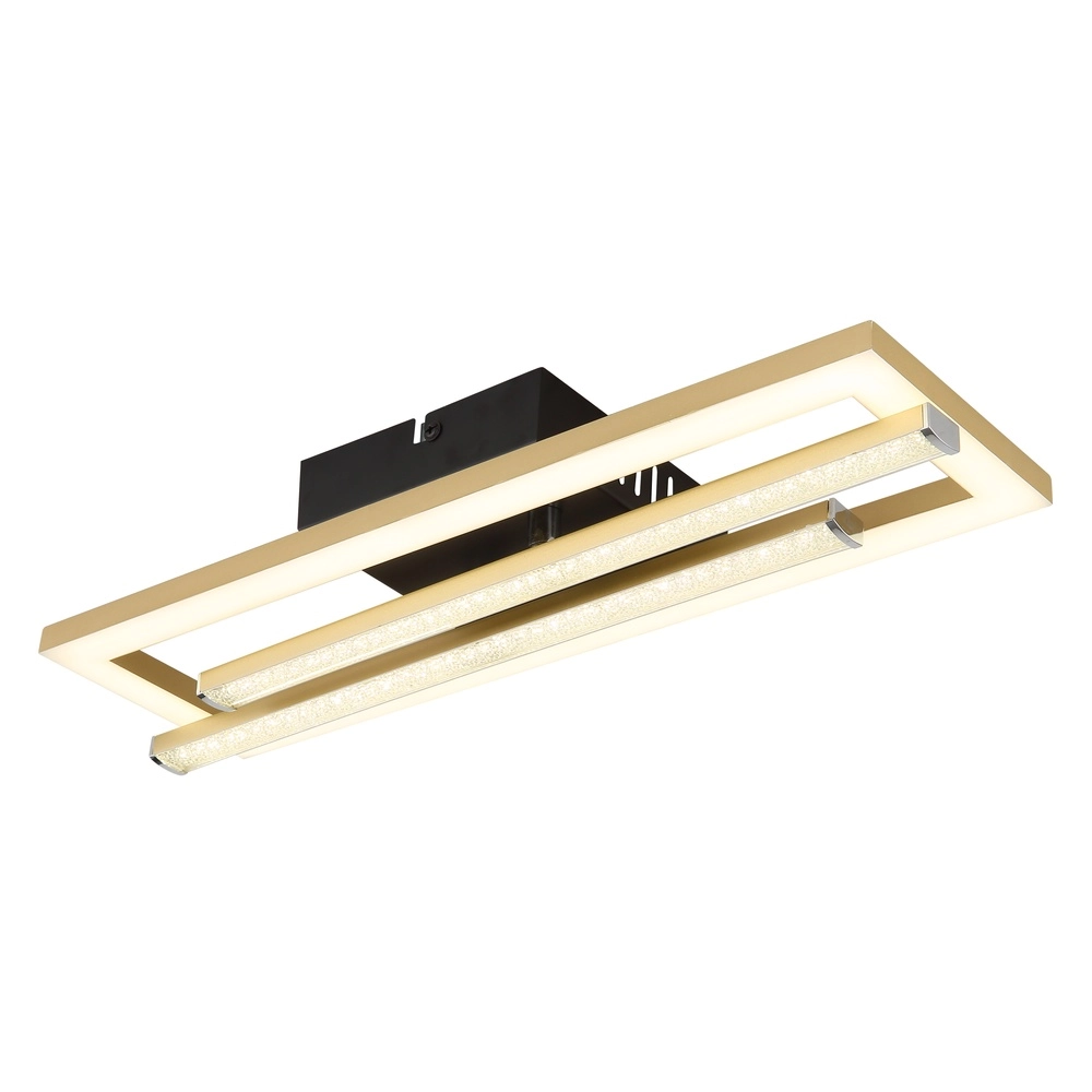 Deckenlampe Highway Schwarz mit Gold