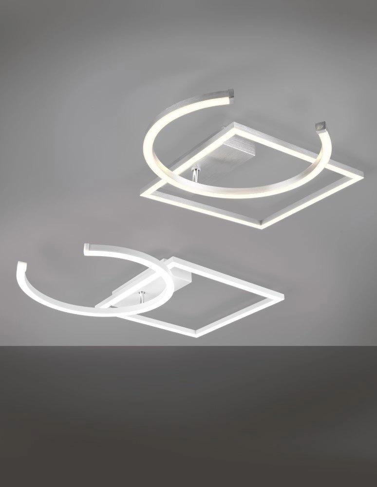 LED-Deckenlampe Pivot 23W - 4000k - 54,5 cm weiß Trio 4017807488449