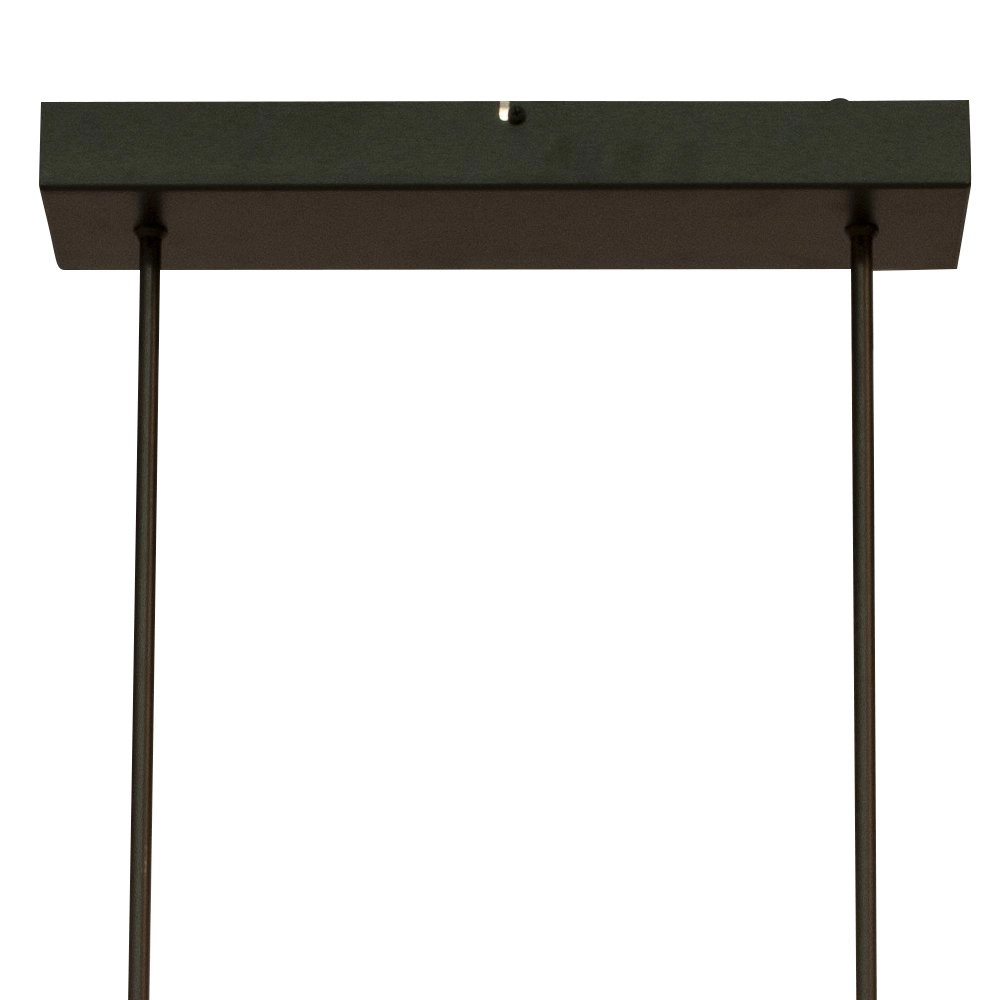 Schwarze Hängelampe Real 2 160cm mit Gold Masterlight 8718121220451