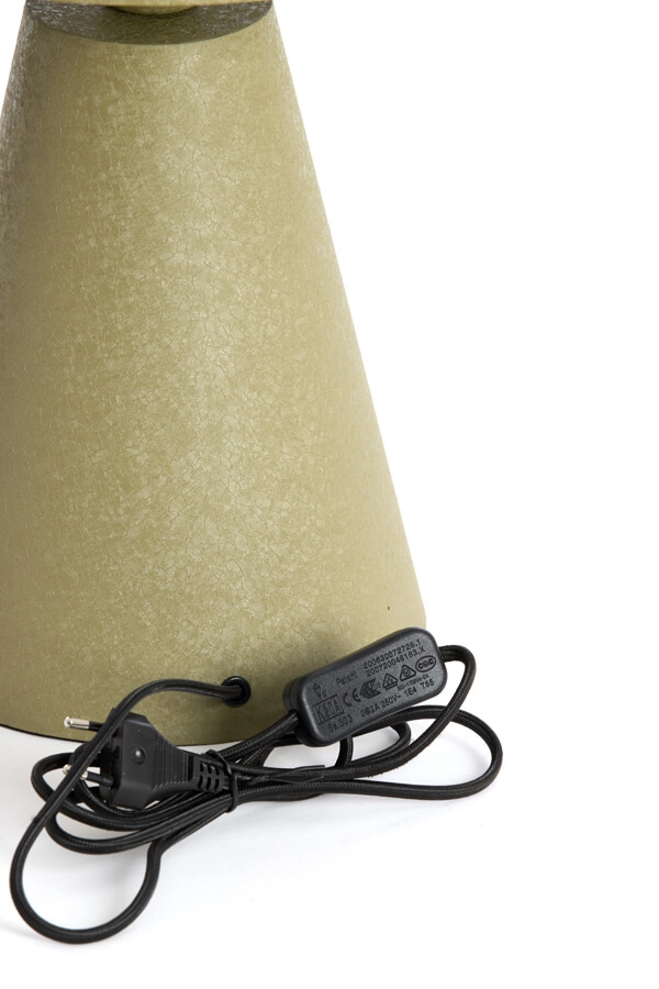 Design-Tischleuchte Surrina grün Ø 26cm Light & Living 8717807741006