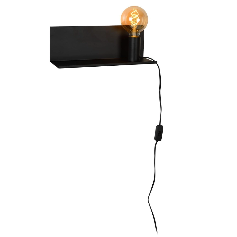 Nachttischlampe Sebo Schwarz Lucide 5411212061287