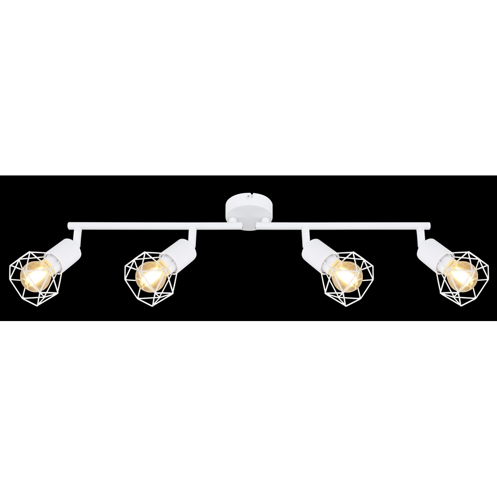 Deckenlampe Xara I 4-Licht weiß Globo 9007371406999